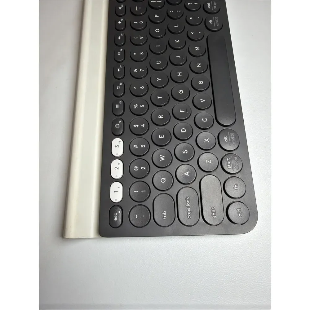 Logitech K780 Multi-Device Wireless Bluetooth Full Size Keyboard NO USB/RECEIVER